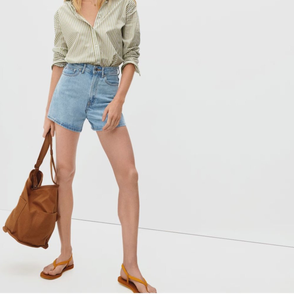 Everlane | A-Line Denim Short